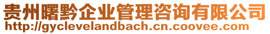 貴州曙黔企業(yè)管理咨詢有限公司