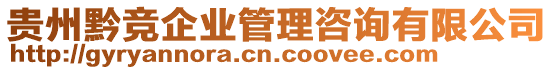 貴州黔競企業(yè)管理咨詢有限公司