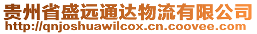 貴州省盛遠通達物流有限公司