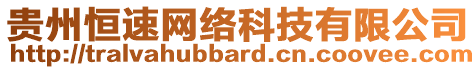 貴州恒速網(wǎng)絡(luò)科技有限公司