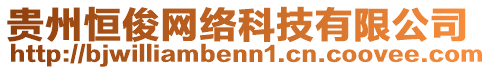 貴州恒俊網(wǎng)絡(luò)科技有限公司