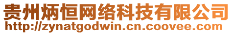 貴州炳恒網(wǎng)絡(luò)科技有限公司