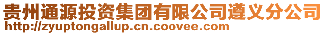 貴州通源投資集團有限公司遵義分公司