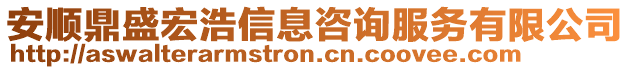 安順鼎盛宏浩信息咨詢服務有限公司