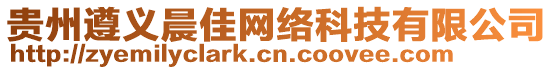 貴州遵義晨佳網絡科技有限公司