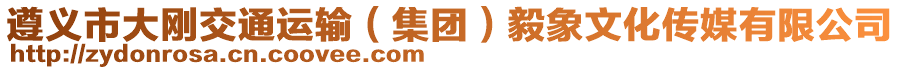 遵義市大剛交通運輸（集團）毅象文化傳媒有限公司