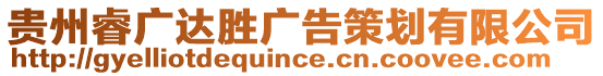 貴州睿廣達(dá)勝廣告策劃有限公司