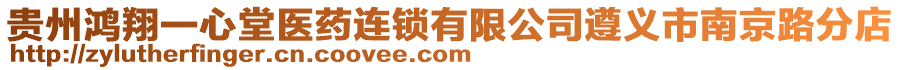 貴州鴻翔一心堂醫(yī)藥連鎖有限公司遵義市南京路分店