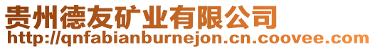 貴州德友礦業(yè)有限公司