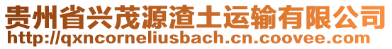 貴州省興茂源渣土運輸有限公司