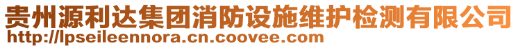 貴州源利達集團消防設施維護檢測有限公司