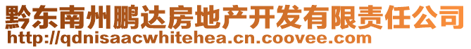 黔東南州鵬達房地產開發(fā)有限責任公司