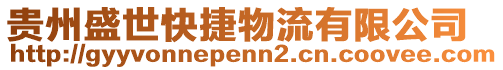 貴州盛世快捷物流有限公司