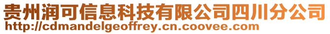 貴州潤可信息科技有限公司四川分公司