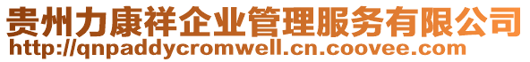 貴州力康祥企業(yè)管理服務(wù)有限公司