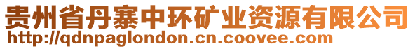 貴州省丹寨中環(huán)礦業(yè)資源有限公司