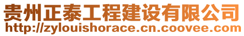 貴州正泰工程建設(shè)有限公司