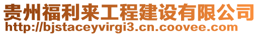 貴州福利來工程建設有限公司
