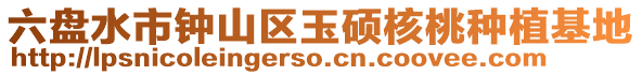 六盤水市鐘山區玉碩核桃種植基地