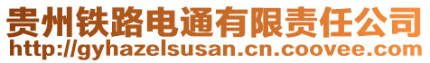 貴州鐵路電通有限責(zé)任公司