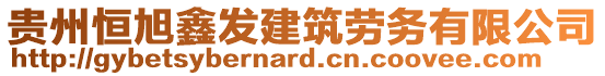 貴州恒旭鑫發(fā)建筑勞務(wù)有限公司