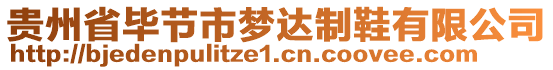 貴州省畢節(jié)市夢(mèng)達(dá)制鞋有限公司