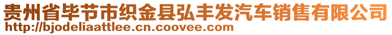 貴州省畢節(jié)市織金縣弘豐發(fā)汽車銷售有限公司