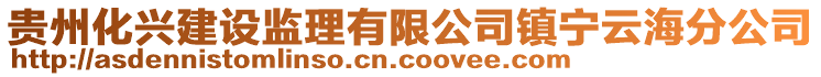 貴州化興建設(shè)監(jiān)理有限公司鎮(zhèn)寧云海分公司