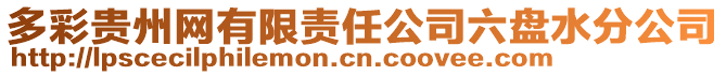 多彩貴州網有限責任公司六盤水分公司