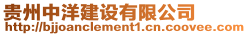 貴州中洋建設有限公司