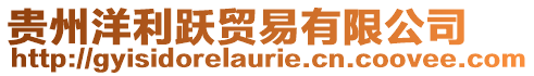 貴州洋利躍貿易有限公司