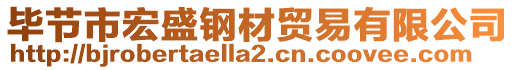 畢節(jié)市宏盛鋼材貿(mào)易有限公司