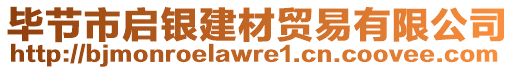 畢節(jié)市啟銀建材貿(mào)易有限公司
