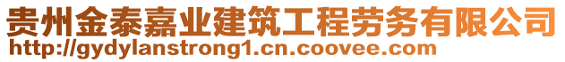 貴州金泰嘉業建筑工程勞務有限公司