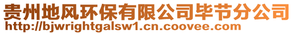 貴州地風(fēng)環(huán)保有限公司畢節(jié)分公司