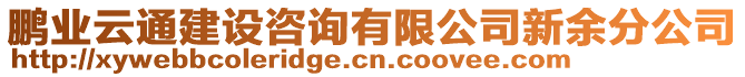 鵬業(yè)云通建設(shè)咨詢有限公司新余分公司