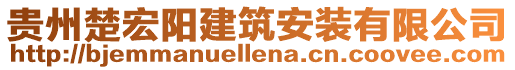 貴州楚宏陽建筑安裝有限公司