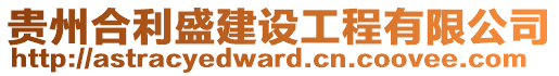 貴州合利盛建設(shè)工程有限公司