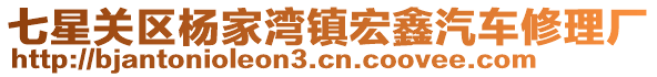 七星關區楊家灣鎮宏鑫汽車修理廠