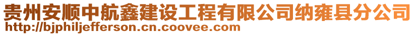 貴州安順中航鑫建設(shè)工程有限公司納雍縣分公司