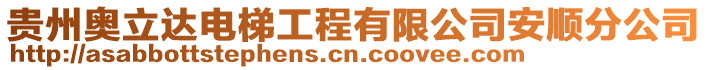 貴州奧立達電梯工程有限公司安順分公司