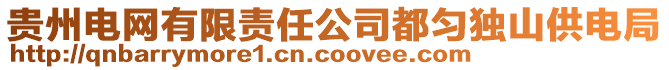 貴州電網(wǎng)有限責(zé)任公司都勻獨山供電局