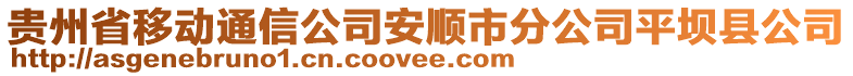 貴州省移動(dòng)通信公司安順市分公司平壩縣公司