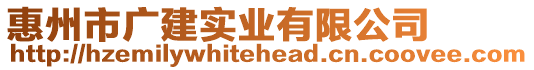 惠州市廣建實(shí)業(yè)有限公司