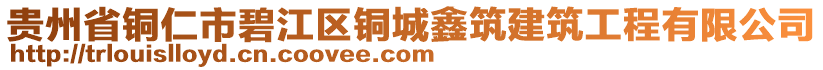 貴州省銅仁市碧江區(qū)銅城鑫筑建筑工程有限公司