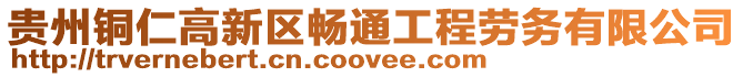 貴州銅仁高新區(qū)暢通工程勞務(wù)有限公司