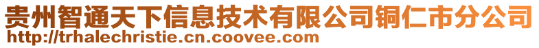 貴州智通天下信息技術(shù)有限公司銅仁市分公司