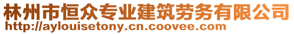 林州市恒眾專業(yè)建筑勞務(wù)有限公司