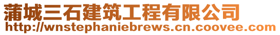 蒲城三石建筑工程有限公司