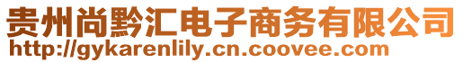 貴州尚黔匯電子商務(wù)有限公司